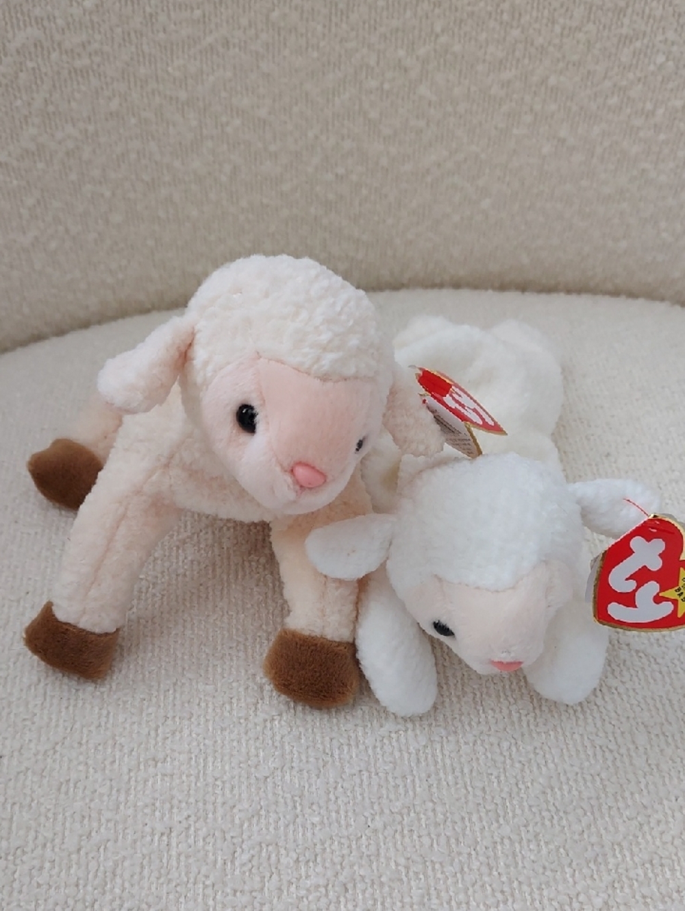 Lot Of 12 Ty Beanie Babies + 1 Buddy Plush Toys - "Farm Edition" - Picture 7 of 16